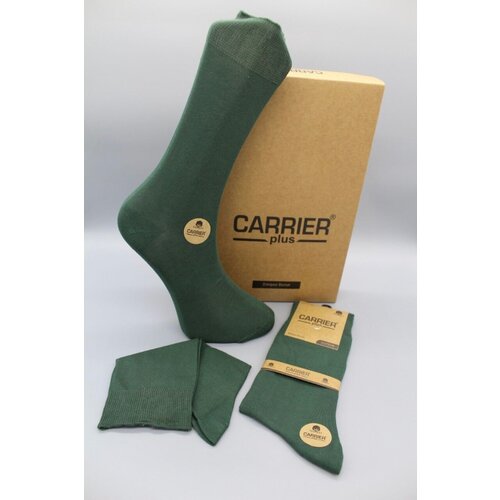 Носки CARRIER plus, 2 пары, размер 41-44, зеленый