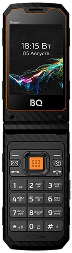 Сотовый телефон BQ Dragon 2822, синий/оранжевый - фото №16