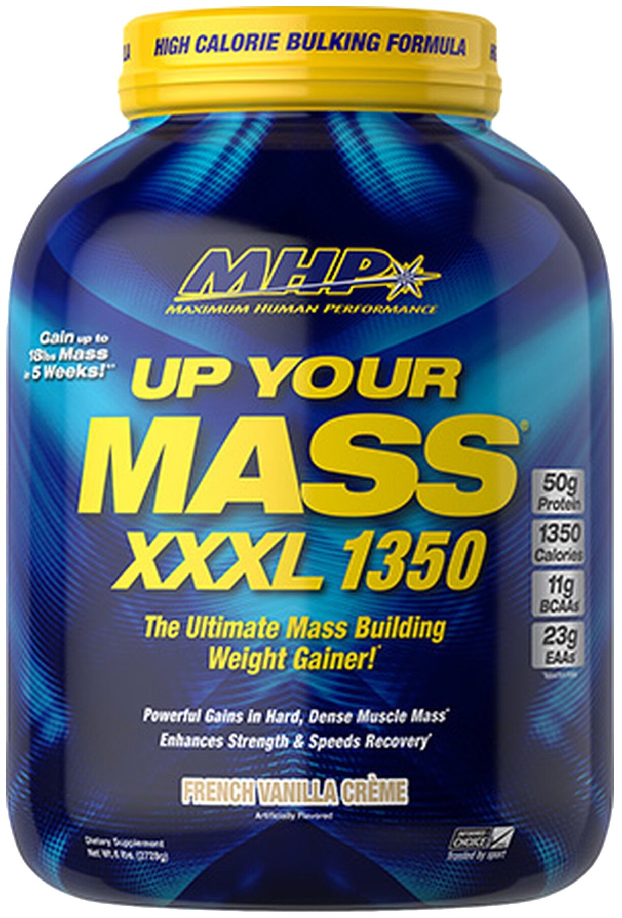 MHP Up Your Mass XXXL 1350 (2720 - 2780 гр) - Французские Сливки Ванили