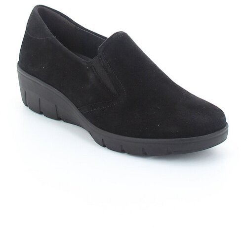Туфли  Semler, демисезонные, натуральная замша, размер 37, черный