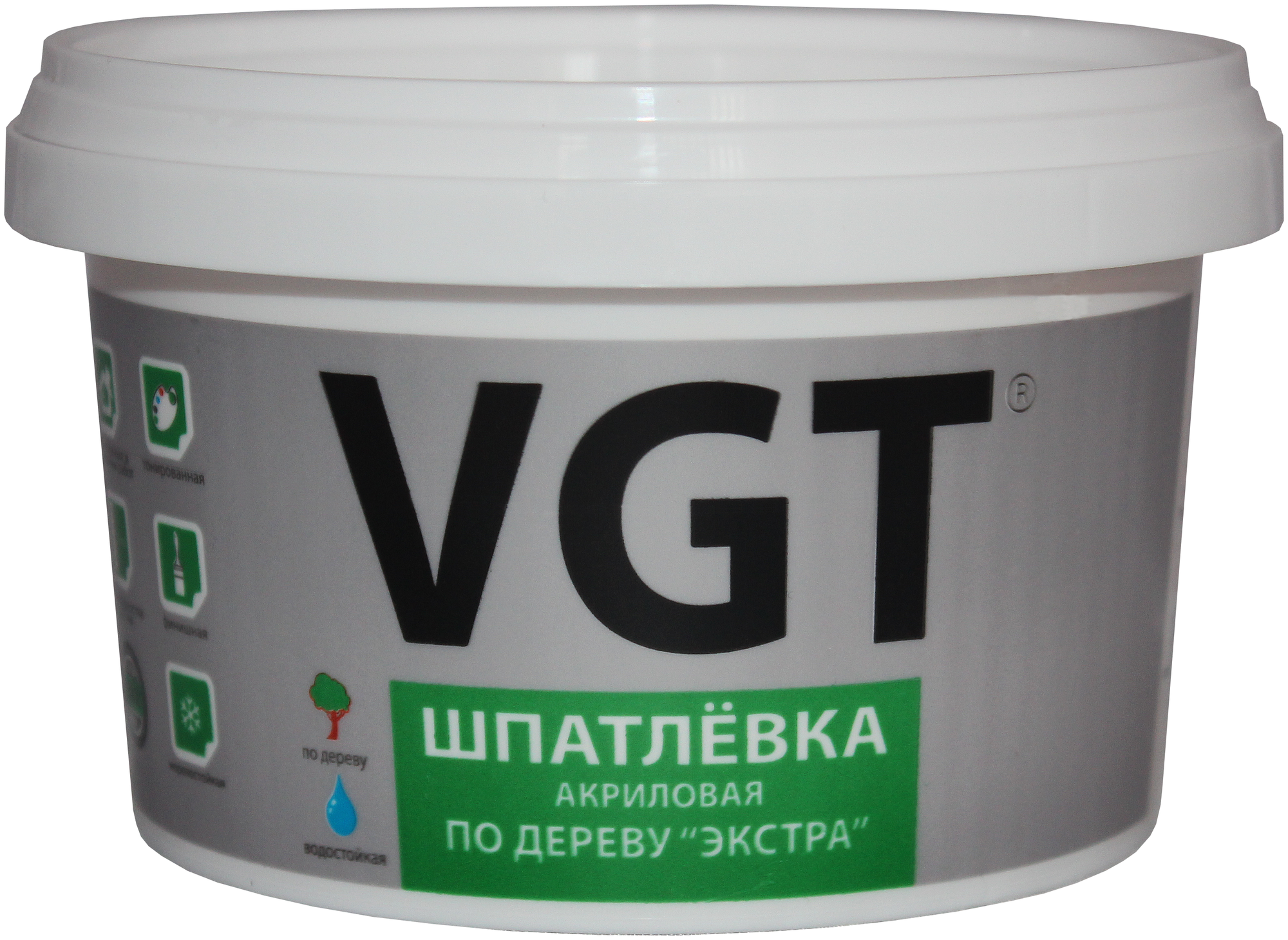 Шпатлевка по дереву VGT Экстра, акриловая, 1 кг, сосна