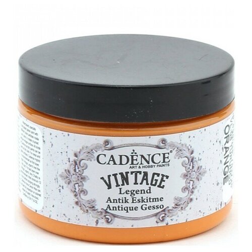 Античный грунт-краска Cadence Vıntage Legend. Orange-04