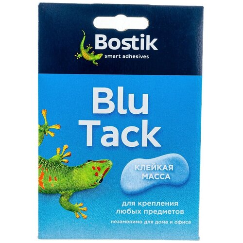 Клейкая масса Bostik BLU TACK 0.045 кг 30813266 bostik blu tack regular grey