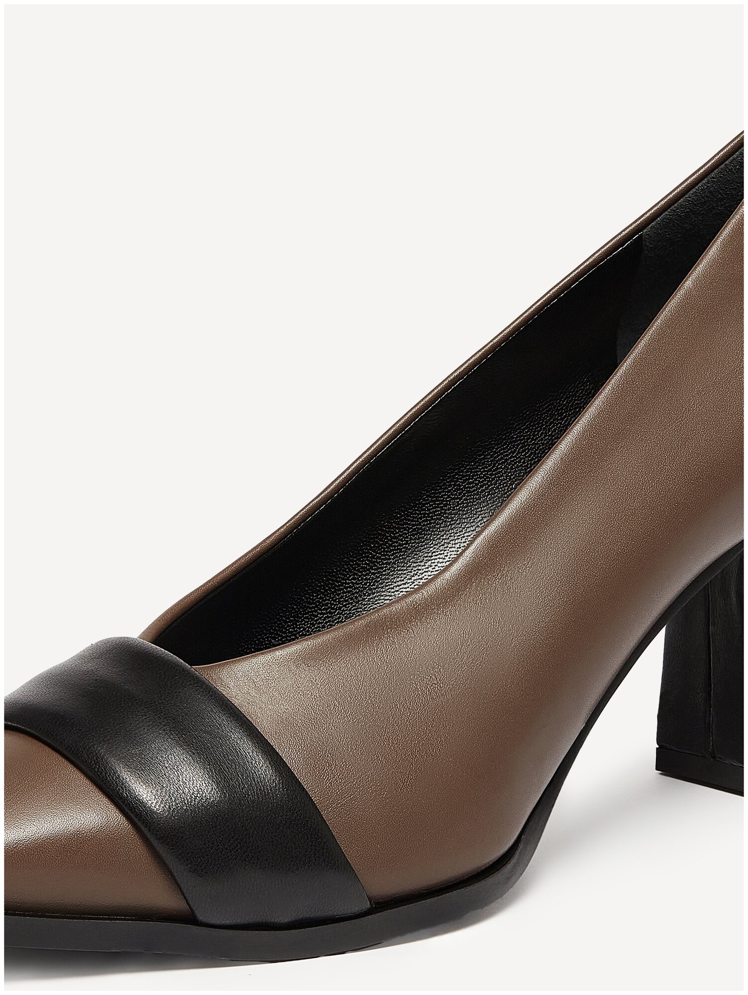 Туфли лодочки Cerruti 1881, размер 40, серо-коричневый — фото 1