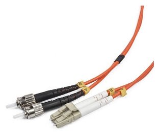 Cablexpert Двунаправленный мультимодовый оптоволоконный кабель, LC/ST, (50/125 OM2), 1 м.