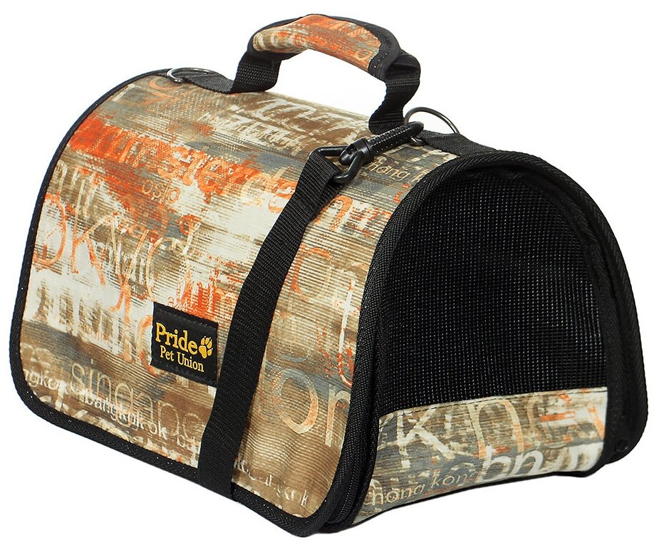 фото Переноска для животных Pride "Мегаполис-1", 37 х 22 х 21 см