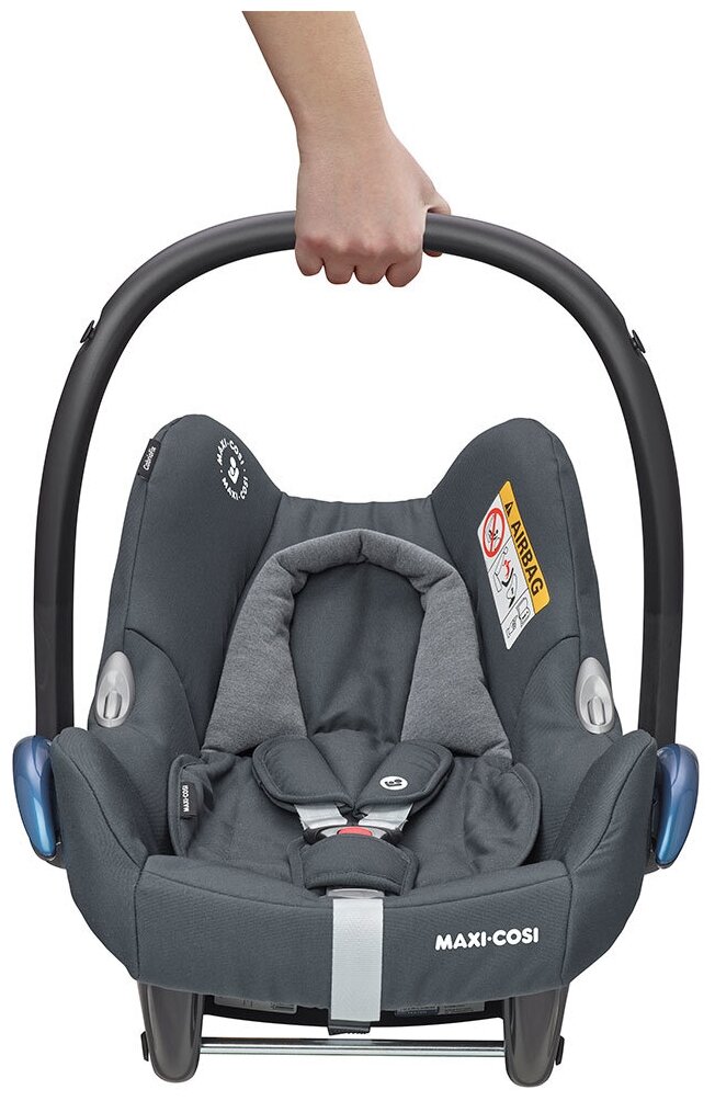 Автокресло Maxi-Cosi CabrioFix Essential Graphite, серый (8617750120) - фото №9