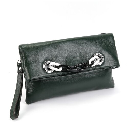 фото Женская кожаная сумка 73991 грин cidirro