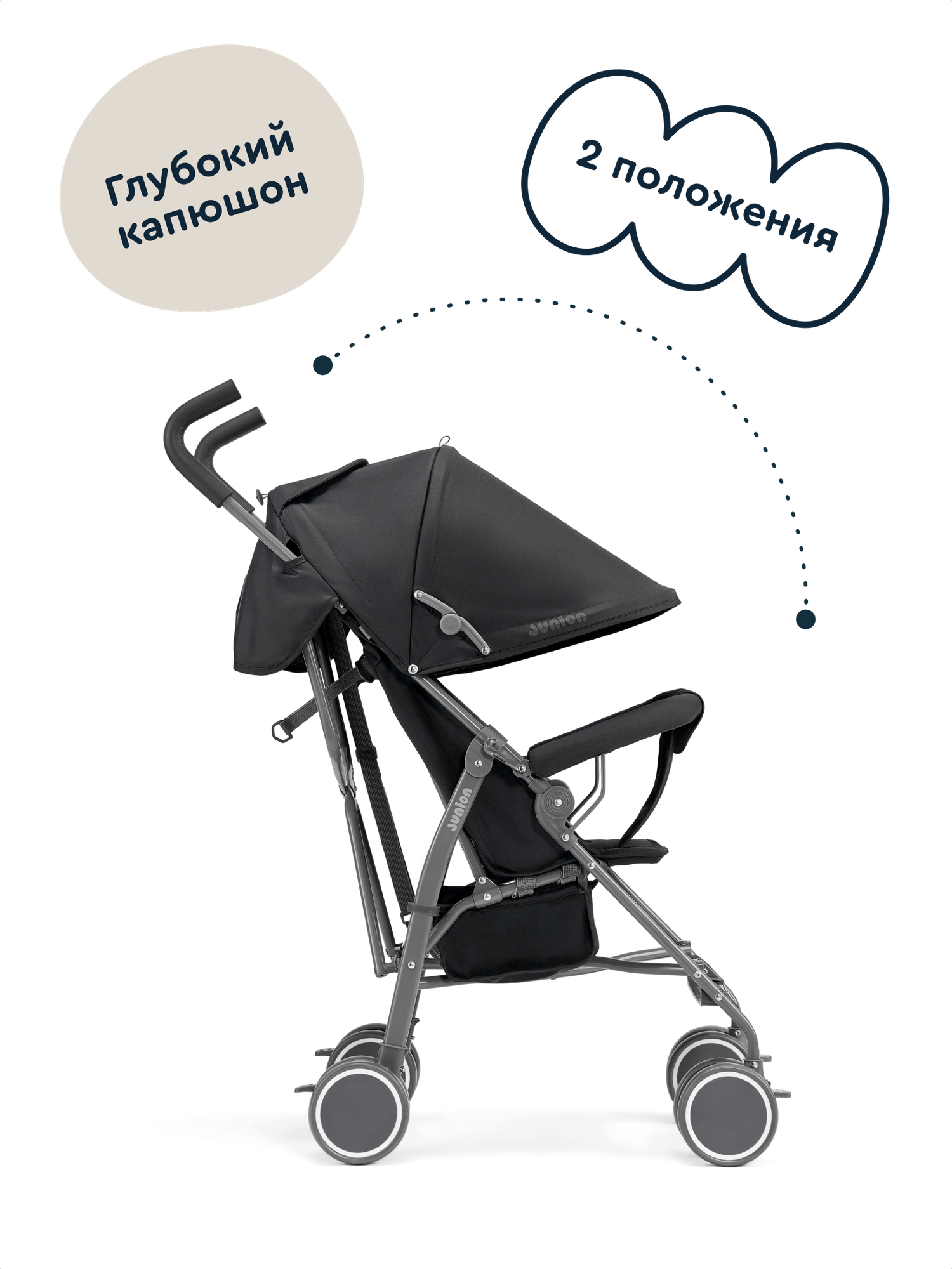 Коляска-трость прогулочная Junion Bebocabra, цвет синий — купить в ...