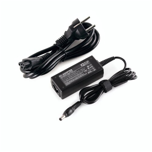 фото Блок питания (зарядка) iqzip для монитора acer, benq, nec, viewsonic, neovo, hitachi, mitsubishi, proview. 12v 3a (36w), штекер: 5.5 x 2.5 мм, (с сетевым кабелем), pn: adpc12350ab