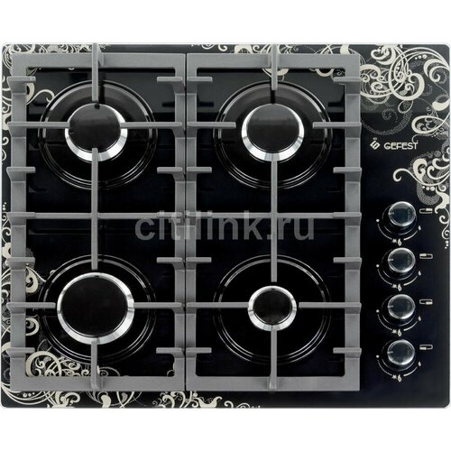 Газовая варочная панель GEFEST СГ СВН 2230 К19 независимая черный 3471300₽