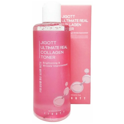 JIGOTT Ultimate Real Collagen Toner Тонер для лица с коллагеном