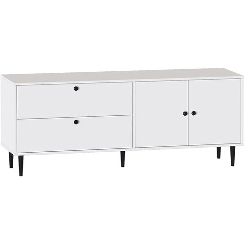 Комод SCANDICA Виго с 2 дверьми и 2 ящиками 1638х64х40 цвет бланжбелый Аляска 14999₽