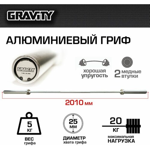 изогнутый гриф ez bar gravity 10кг Алюминиевый гриф Technical Bar Gravity 5кг