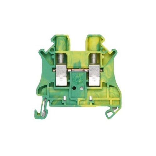 Проходная клемма PE с винтовыми клеммами 10pcs uslkg 6 din rail screw terminal blocks type ground earth universal wiring combine connector uslkg6n