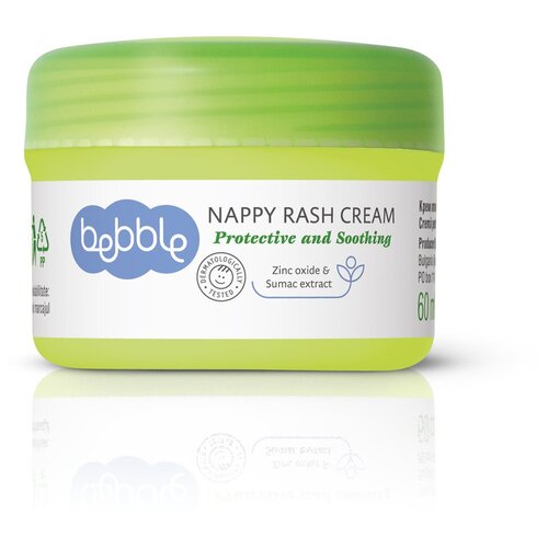 Крем от опрелостей и кожных раздражений Nappy Rash Cream Bebble 0+