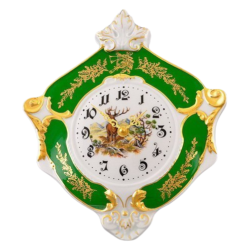 фото Часы настенные мэри-энн золото полей, гербовые, 27 см, leander