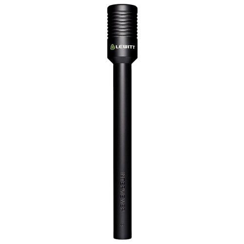 Микрофон проводной LEWITT INTERVIEWER, разъем: XLR 3 pin (M), черный