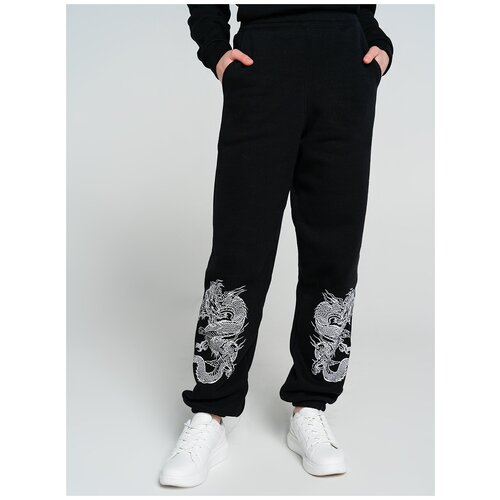 фото Спортивные брюки твое 76002 размер xl, черный, women