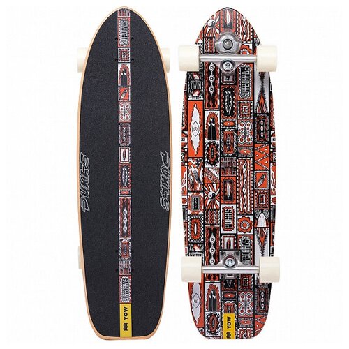 фото Лонгборд в комплекте dark pukas x yow surfskate (ss22) 34.5″