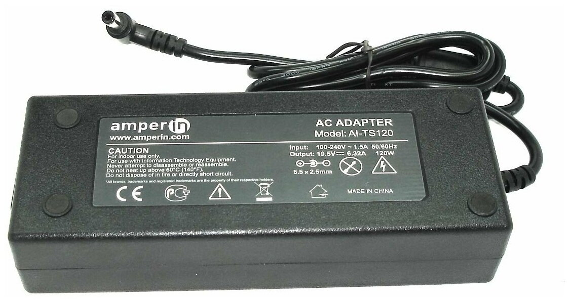   ( ) Amperin AI-TS120   Toshiba 19V 6.3A 5.5x2.5mm