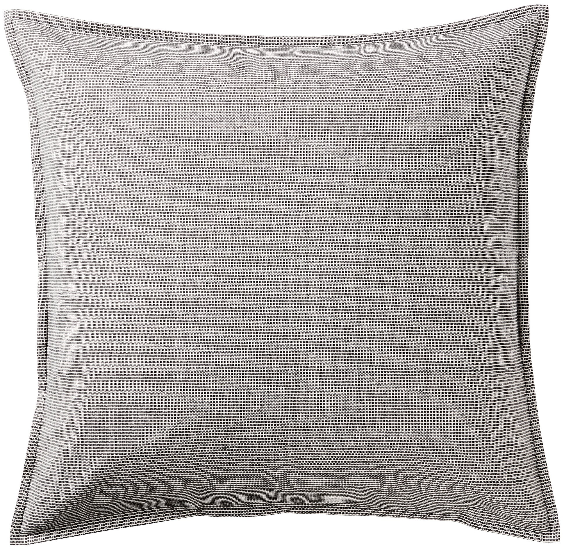 Чехол для подушки ИКЕА КРИСТИАННЕ, 50x50 см, белый/темно-серый
