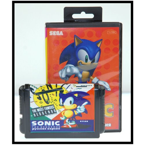 Игра Sega 16 bit SONIC