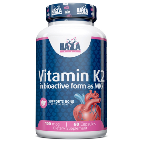 Haya Labs Vitamin K2-MK7 100 мкг (60 капсул)