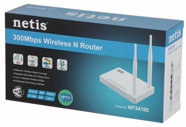 Wi-Fi роутер netis WF2419E