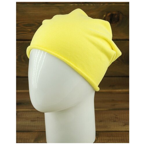 Шапка FIJI29, размер 55-58, желтый шапка fiji29 демисезонная хлопок размер 55 58 розовый