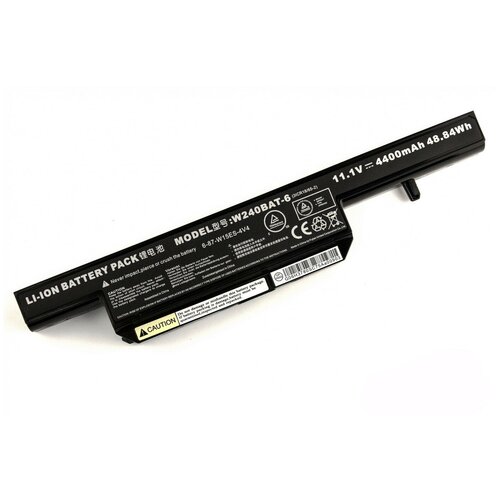 аккумулятор c4500bat 6 для ноутбука dns 0162456 11 1v 4400mah черный Аккумулятор для ноутбука DNS (11.1V 4400mAh)