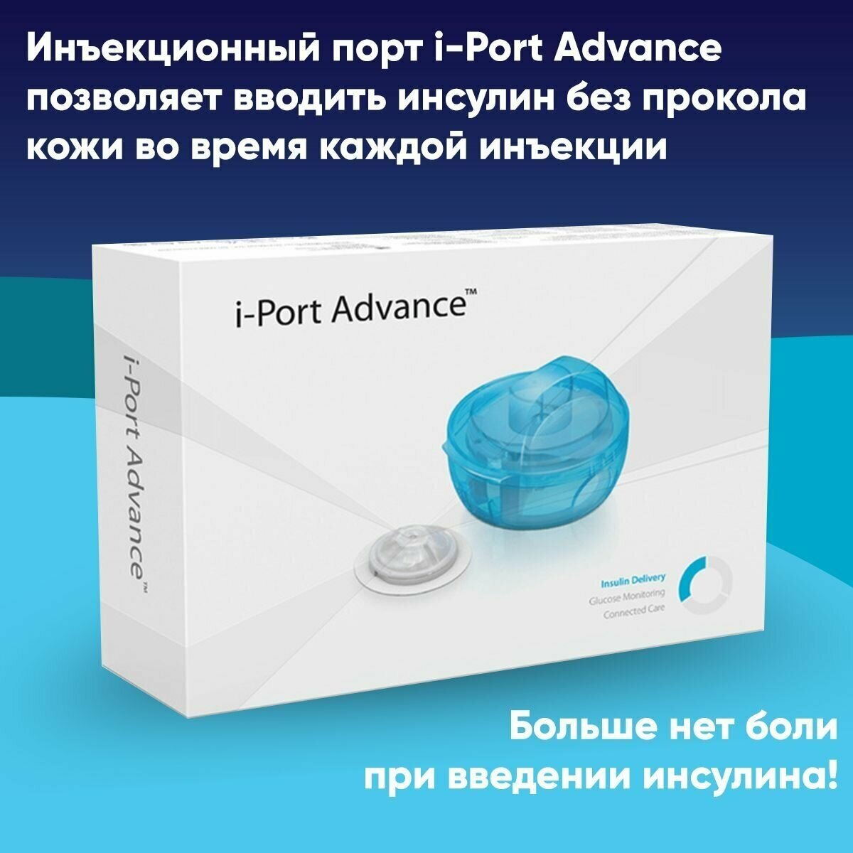 Инъекционный порт iPort Advance 6 мм Айпорт Адванс Medtronic 2 штуки