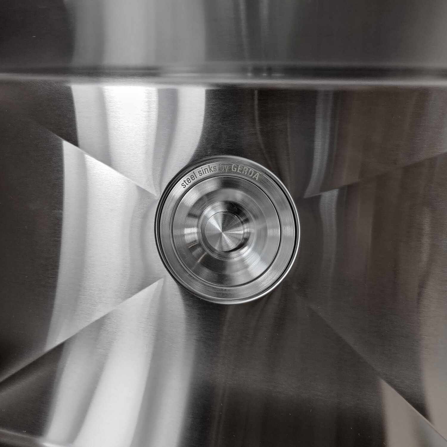 Мойка кухонная врезная GERDA GS6045 S, цвет сатин, нержавеющая сталь, 600х450х220 мм / раковина для кухни - фотография № 8