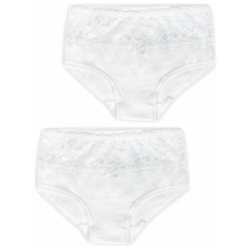 фото Трусики baykar 2 шт., размер 122/128, белый