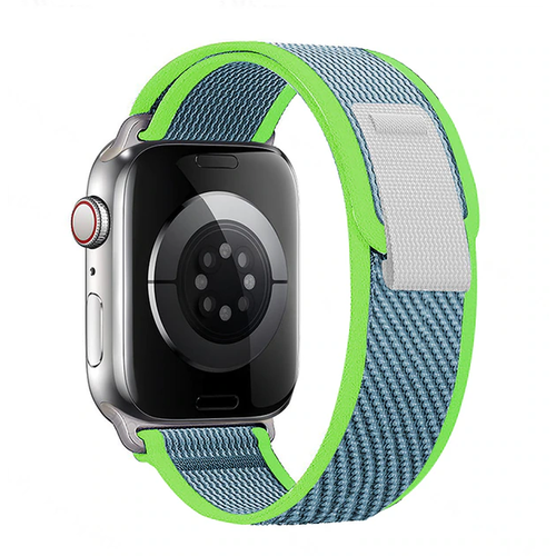 Ремешок Trail Loop для Apple Watch ULTRA 49mm, Series 1-8, SE, 42/44/45/49mm, Салатовый (Light green), тканевый