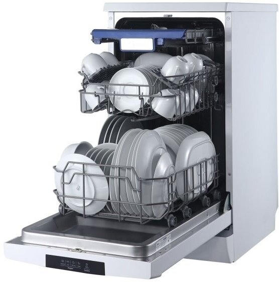 Midea Посудомоечная машина Midea MFD45S110Wi / MFD45S110Si, Silver - фотография № 12