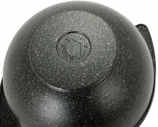 Казан для плова 4,5л со стекл. крышкой, АП линия "Granit ultra" (original) — фото 1