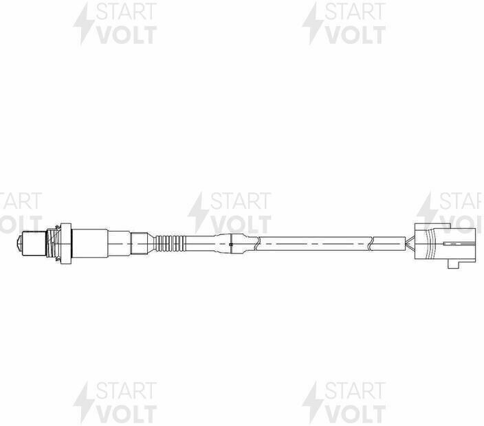 Датчик кислородный для автомобилей Suzuki SX4 (06-) 1.5i/1.6i после катализатора StartVolt - фото №11