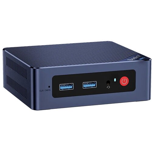 Неттоп Beelink Mini S 8/128 Tiny-Desktop, Intel Celeron Processor N5095, 8 ГБ RAM, 128 ГБ SSD, Intel UHD Graphics SMA, Windows 11 Pro, 36 Вт, синий