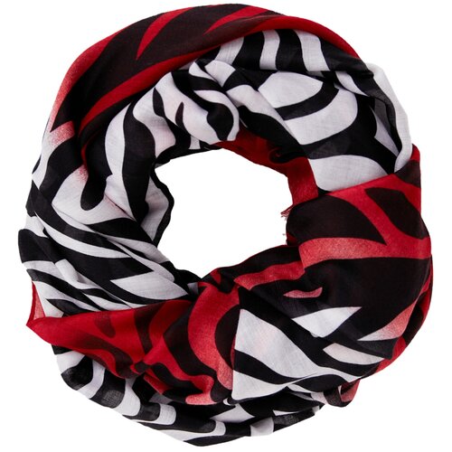 фото Шарф женский finn flare, цвет: гранатовый a20-11415_303, размер: единый