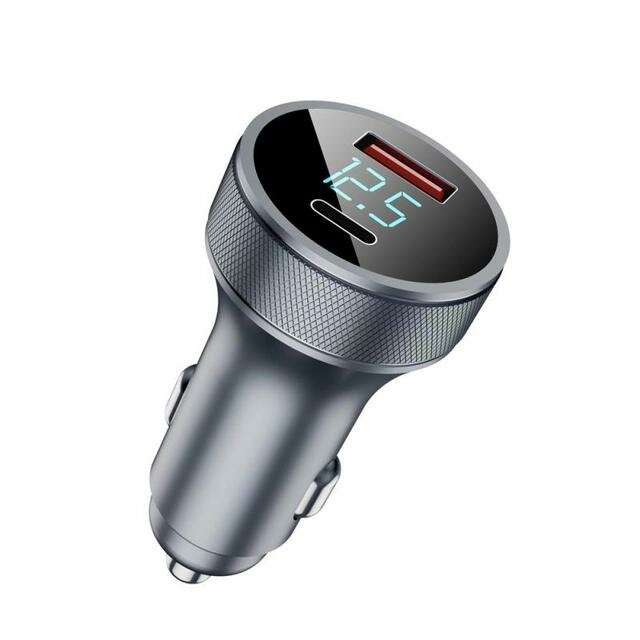 Автомобильное зарядное устройство Essager с USB и Type-C портом, 36 Вт, быстрая зарядка QC 3.0 — фото 5