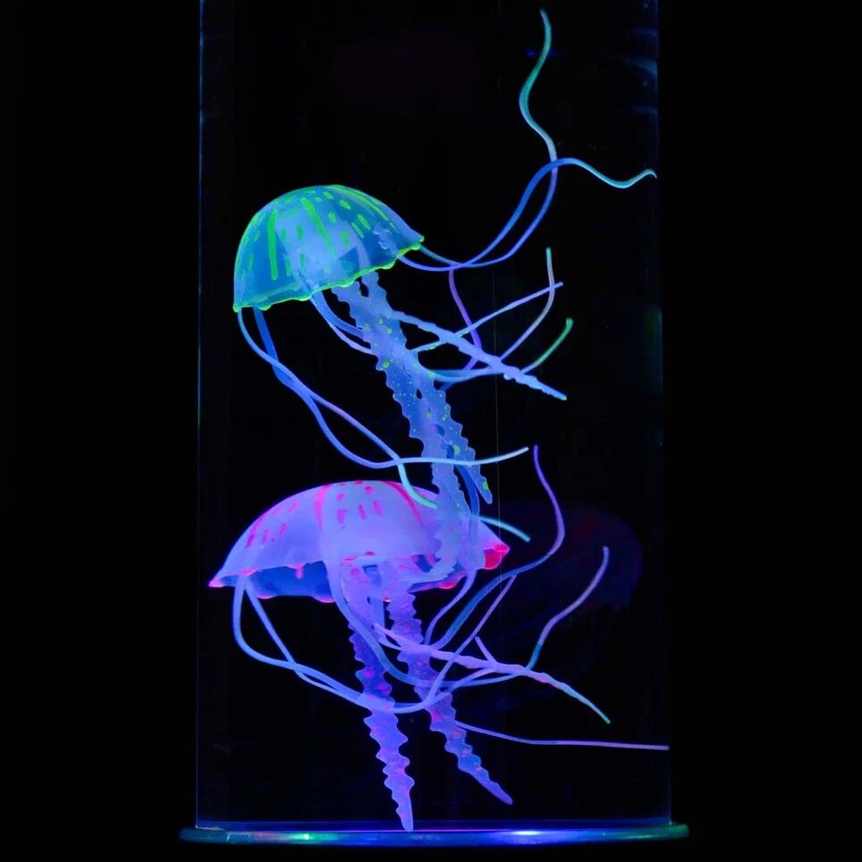 Светильник настольный Медуза, ночник детский для сна, светодиодный, левитирующий, с пультом Lamel Meduza - фотография № 16