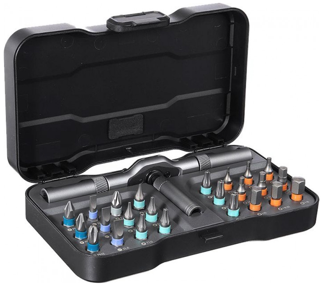 Набор инструментов Xiaomi Mijia DUKA 24 In 1 RS1, черный, CN