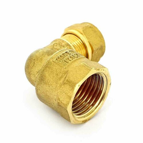 фото Соединение угловое 12*1/2"в (обжим) tiemme (1000073)
