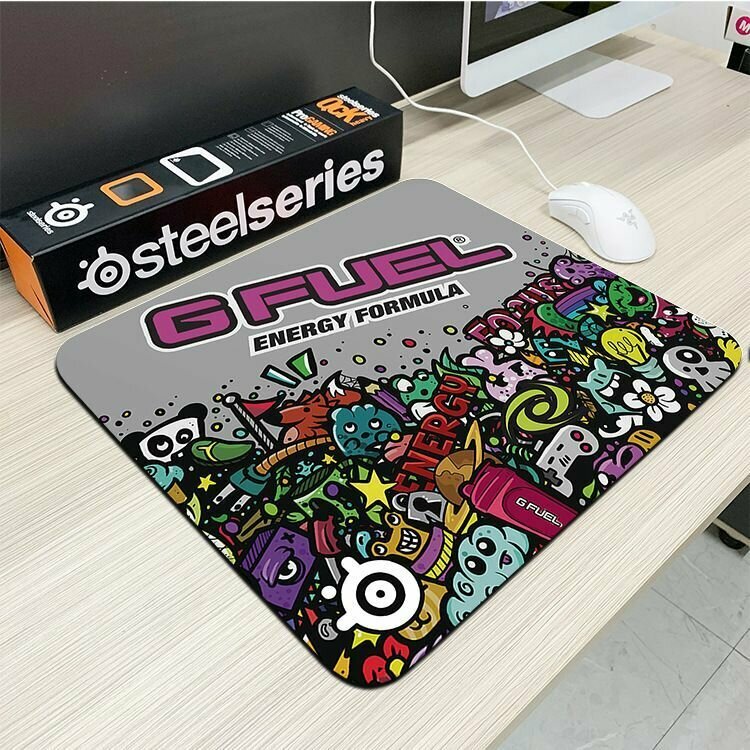 Игровой коврик для мыши SteelSeries QCK GFuel 450x400