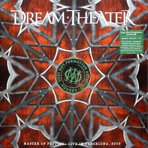 Виниловая пластинка WARNER MUSIC DREAM THEATER - Lost Not Forgotten Archives Covers - Master of Puppets - Live in Barcelona, 2002 (2LP+CD)