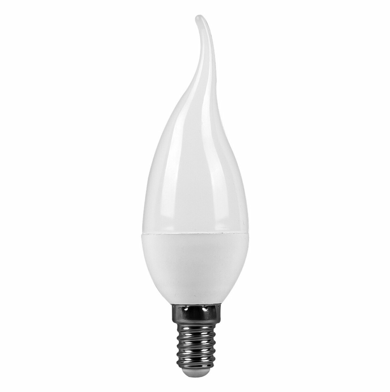 лампа светодиодная smartbuy led sbl-c37tip-05-40k-e14 е14 свеча 5вт 4000к - фото №3