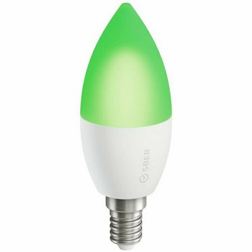 Умная лампа C37 SBDV-00020, E14, 5.5 Вт, 470 Лм, Wi-Fi, цветная, регулировка