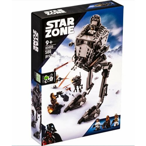 конструктор lego star wars 75322 at st на хоте Конструктор Шагоход AT-ST на Хоте, 586 деталей