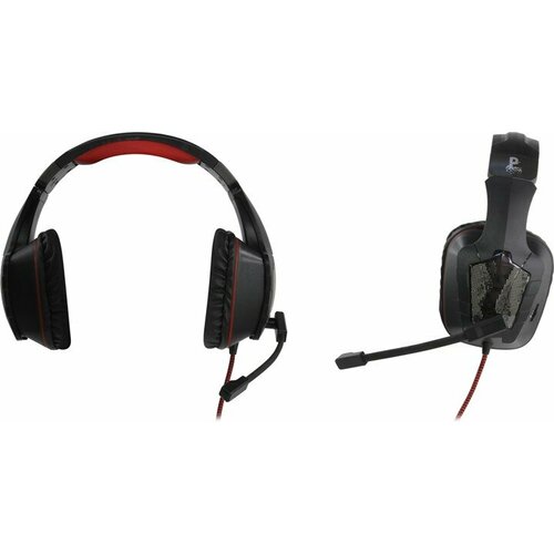 Наушники с микрофоном QUMO Protector GHS 0015 шнур 2м с регулятором громкости USB 236200₽